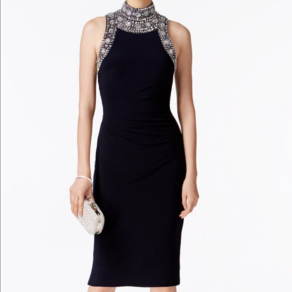🎉last deal 🎉Cache limited Edition sparkly stone dress